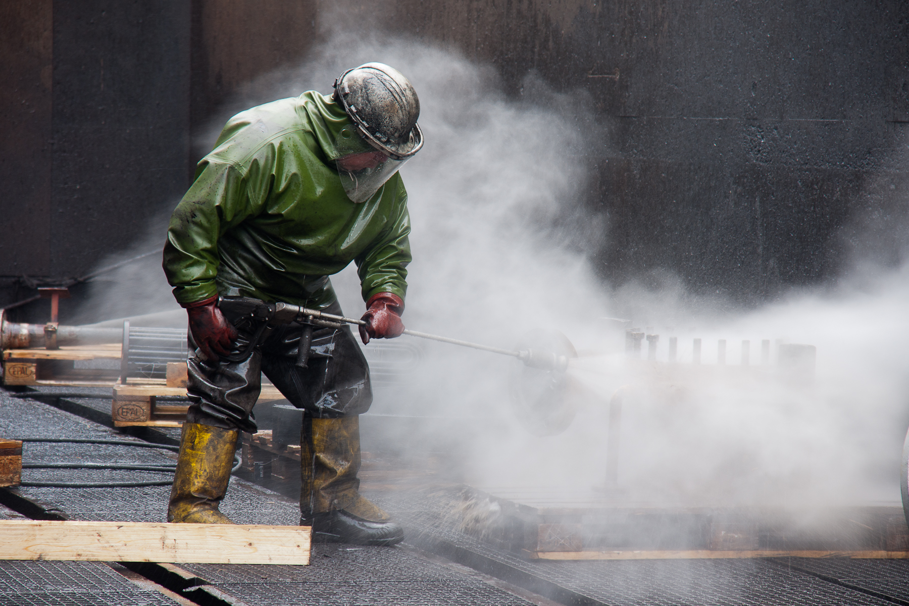 High Pressure Cleaning with Personal Protective Equipment Blog